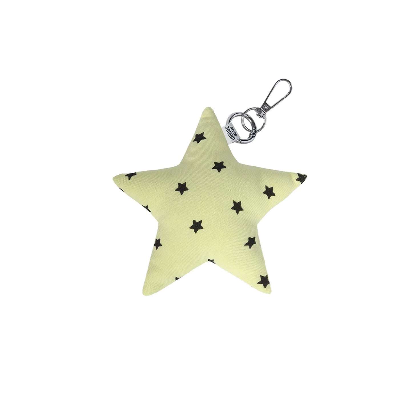 Unique blue Star Plush Phone Charm Keychain Pendant