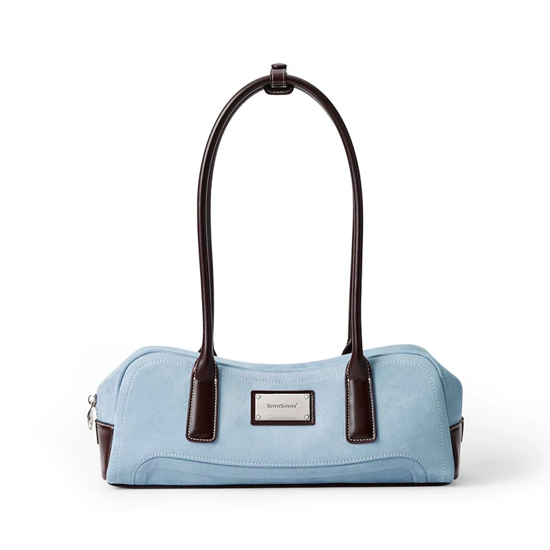 SmoSmos Long-Handle Underarm Bag Baguette Bag Shoulder Handbag