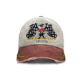 WANNA LAB Corduroy Contrasting Color Old Cap
