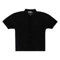 ZOZO FOREST Pineapple Stitch Relaxed Knit Linen Shirt