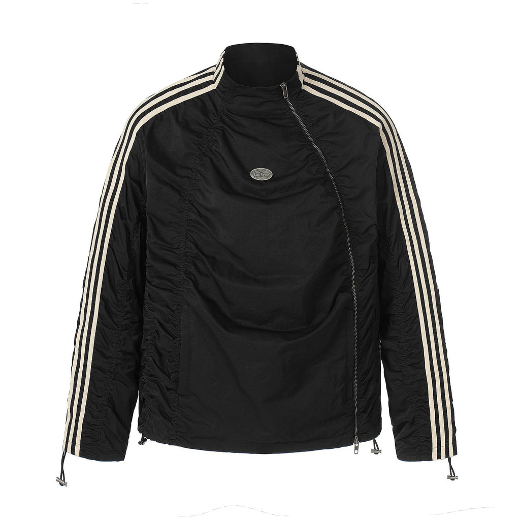 11KN Retro Zip-Off Windproof Hooded Jacket