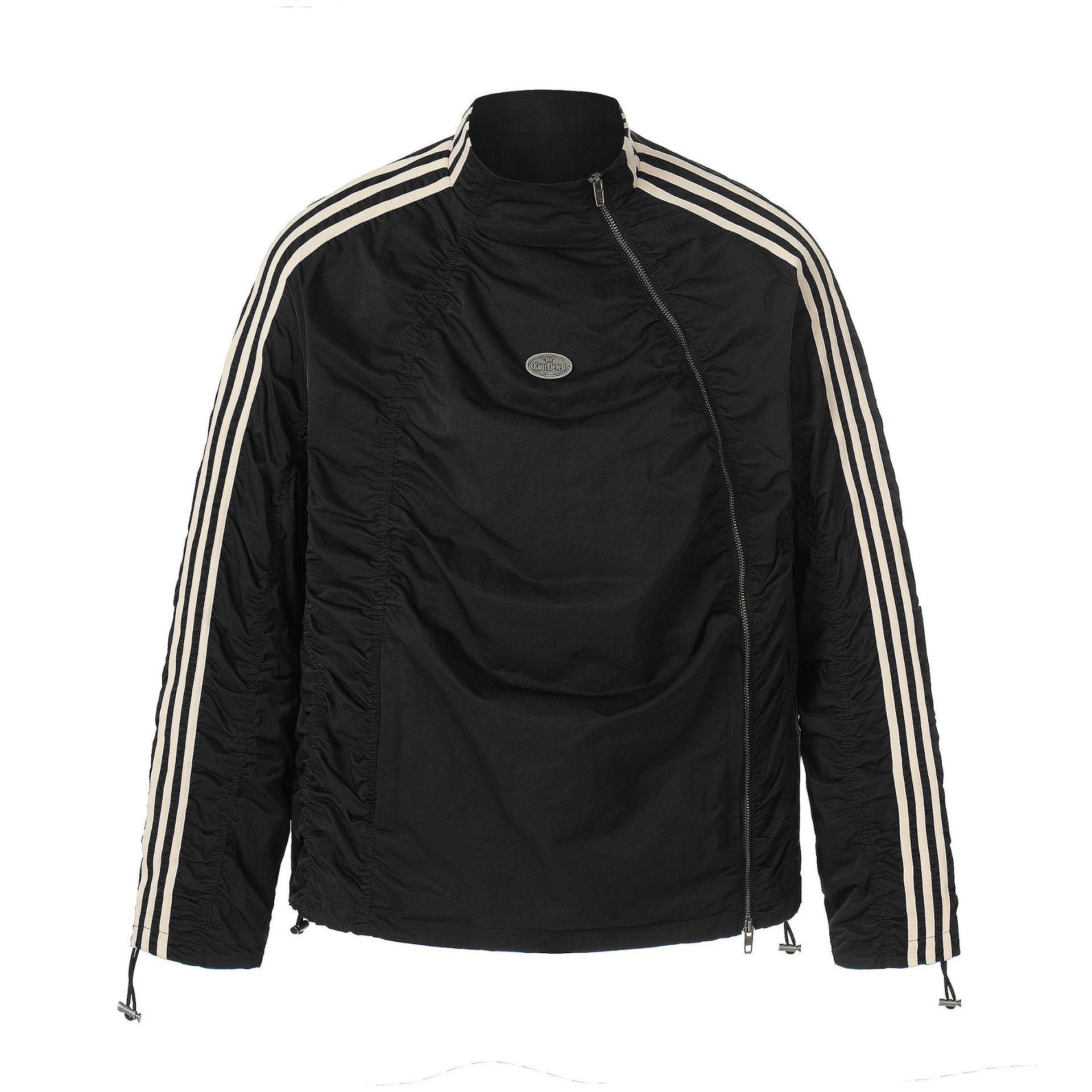 11KN Retro Zip-Off Windproof Hooded Jacket