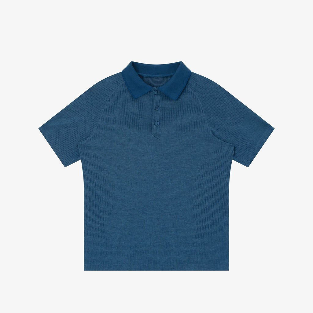 NO LOGO Italian Seamless Quick-Dry Polo