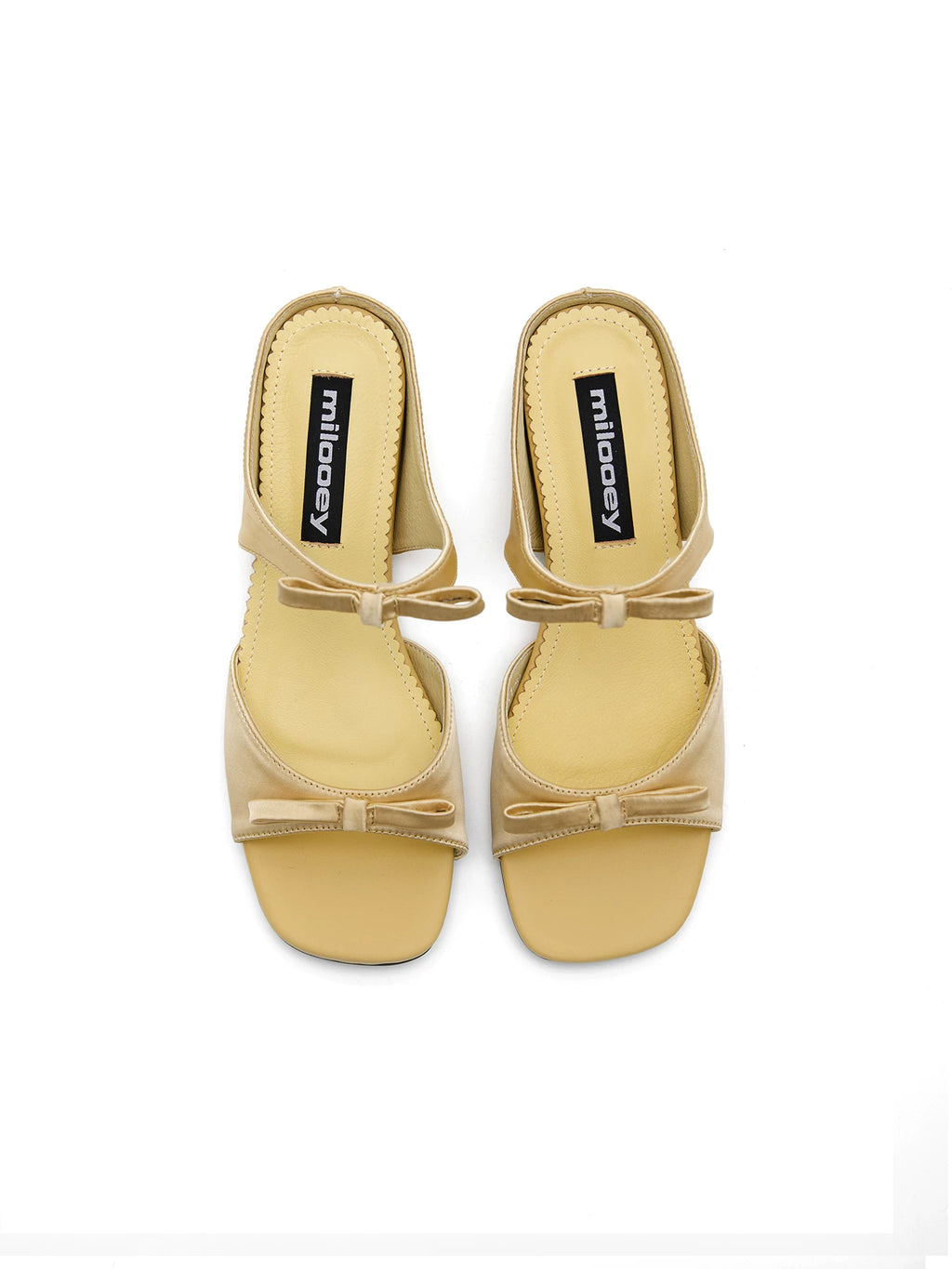 MILOOEY Leather Open-Toe Wedge Platform Sandal