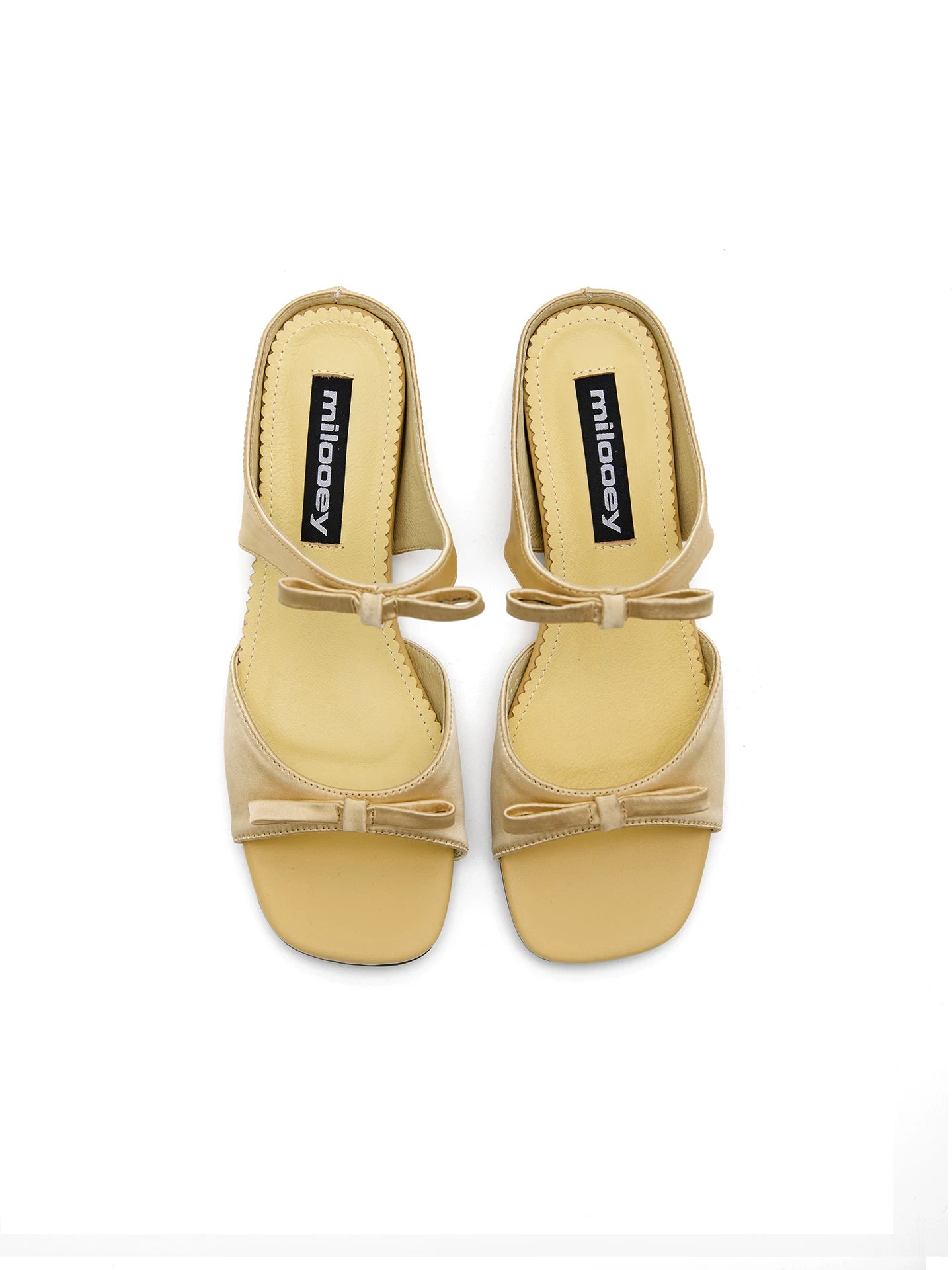MILOOEY Leather Open-Toe Wedge Platform Sandal