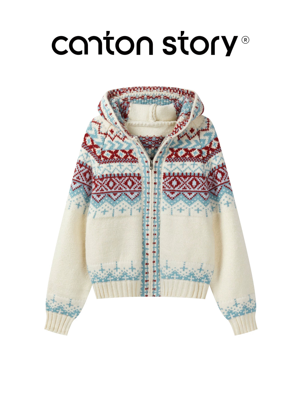Cantonstory Vintage Loose Skinny Thickened Jacket