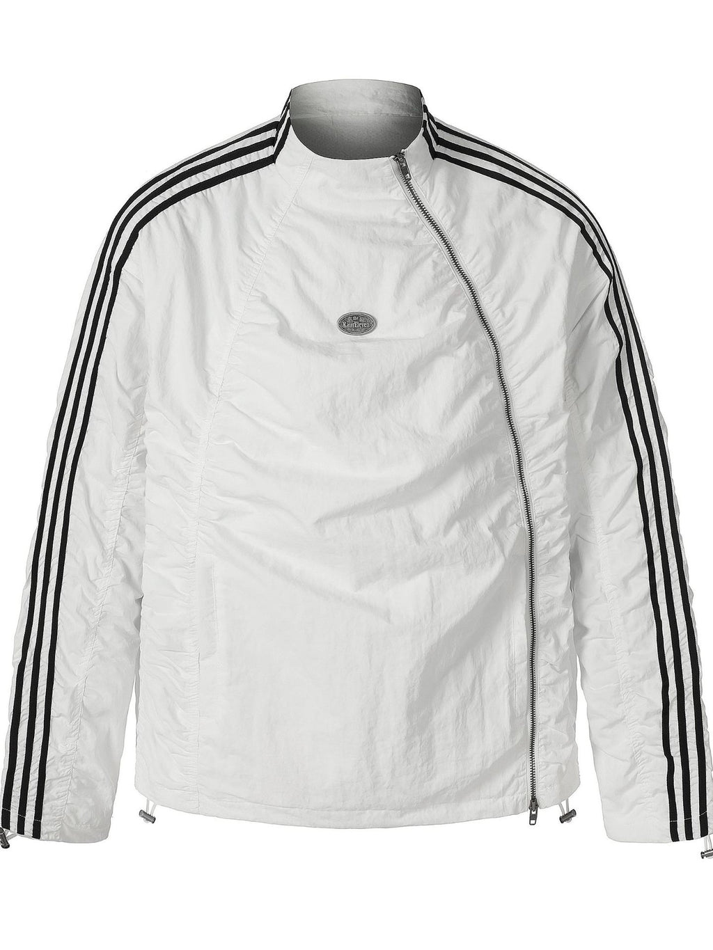 11KN Retro Zip-Off Windproof Hooded Jacket