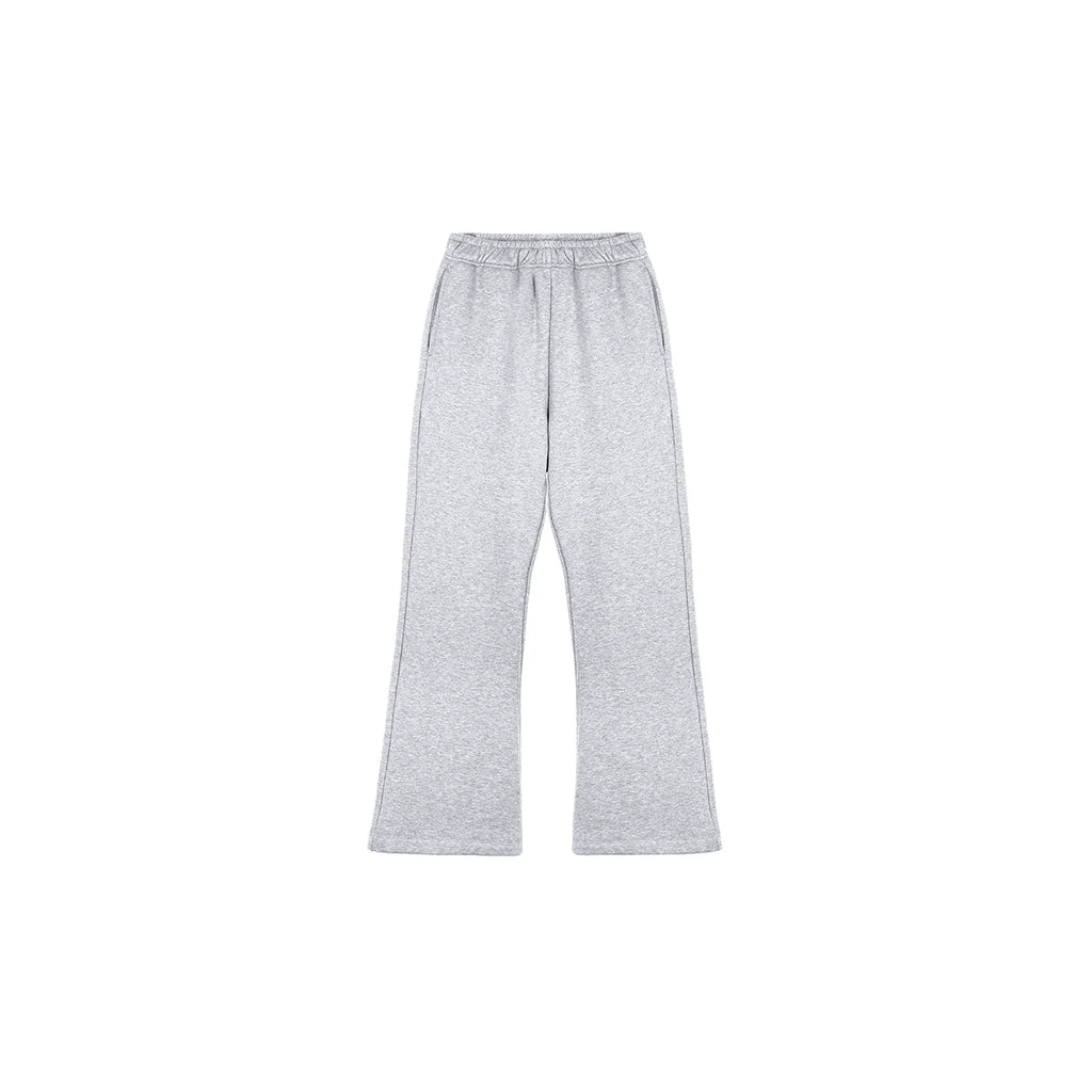 PLUS NO LOGO Thermal Heated Fleece-Lined Straight Sweatpants