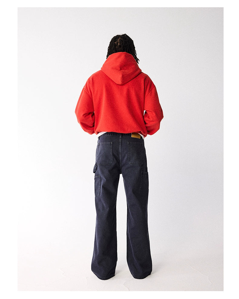 CRICLE Rotary Letter Hooded Sweater