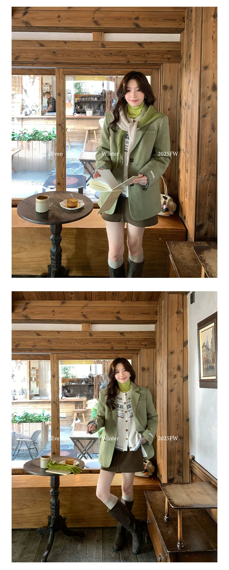 Even Thickened Woolen Blazer
