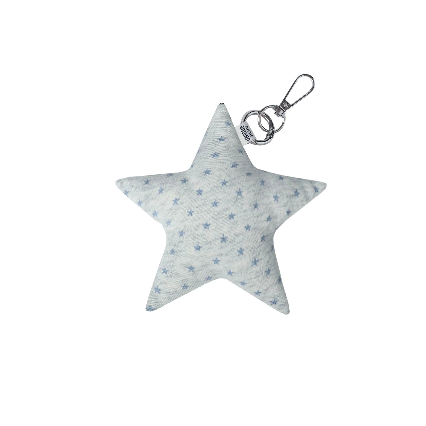 Unique blue Star Plush Phone Charm Keychain Pendant
