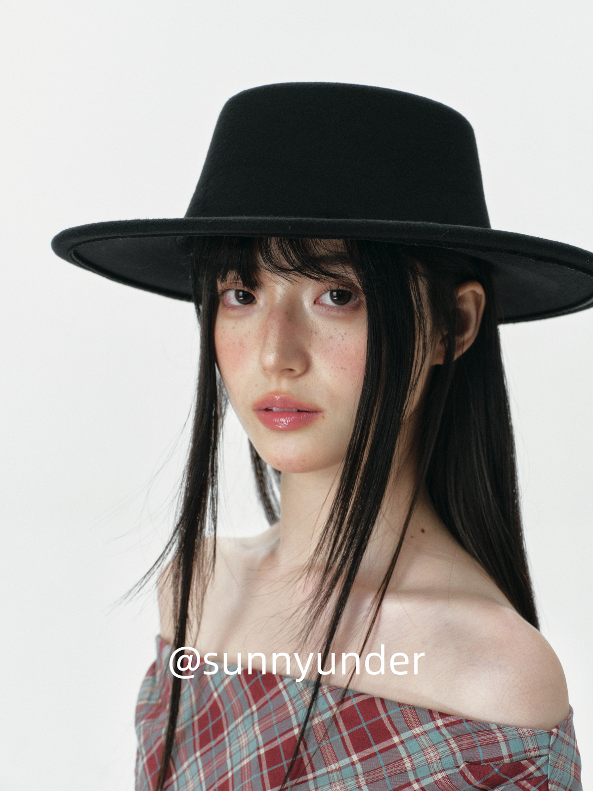 Sunnyunder Classic Versatile Imitation Woolen Ringed Hat