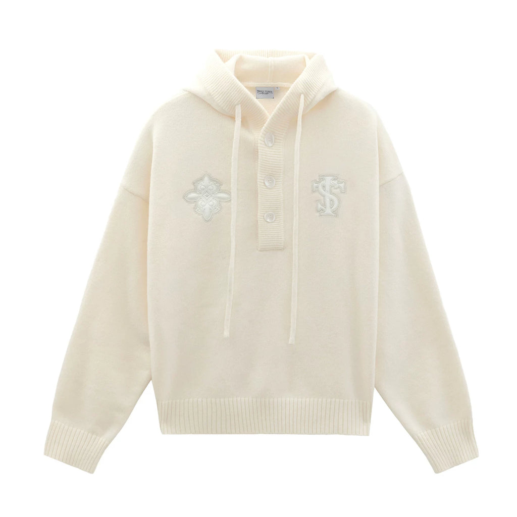 STK Upholstery Knit Hooded Sweater