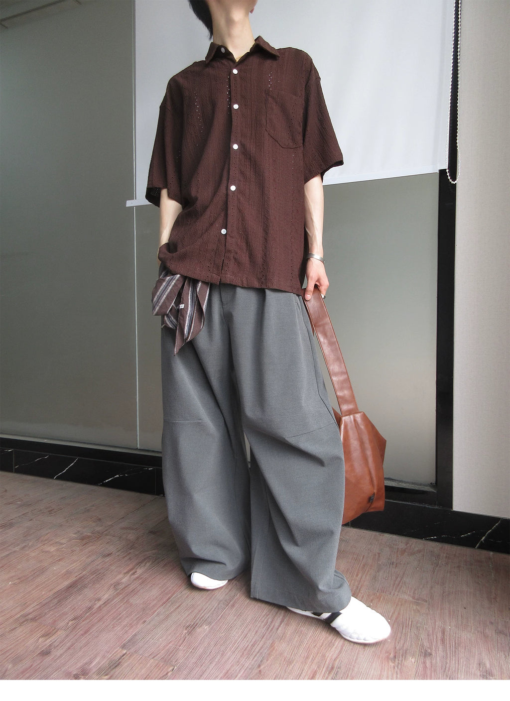 Seesfuture Premium Pendant Casual Pants