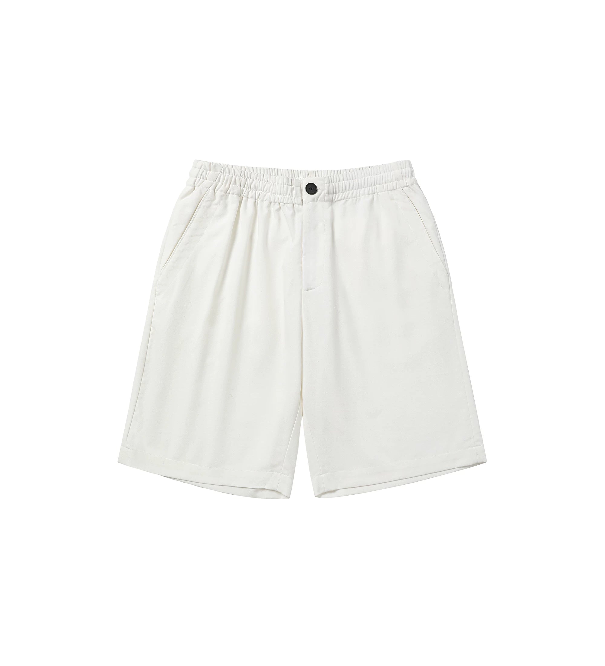 SINONOME Linen Blend Relaxed Drawstring Shorts