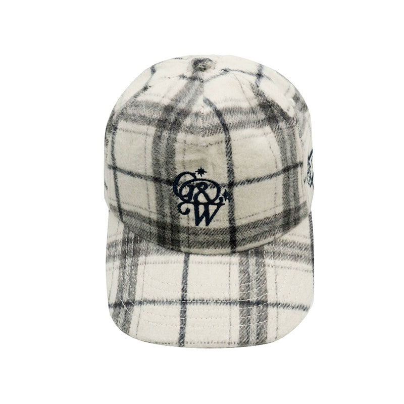 GRAF Vintage Plaid Embroidered Baseball Cap