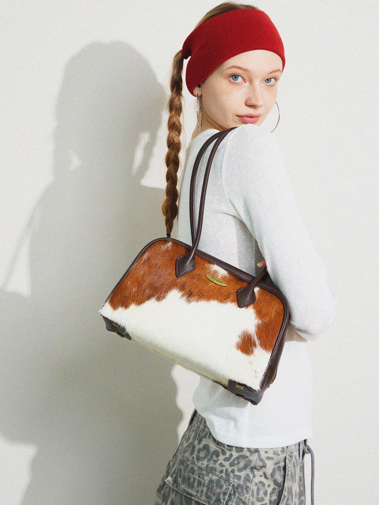Momogigi Vintage Lazy Tote Bag