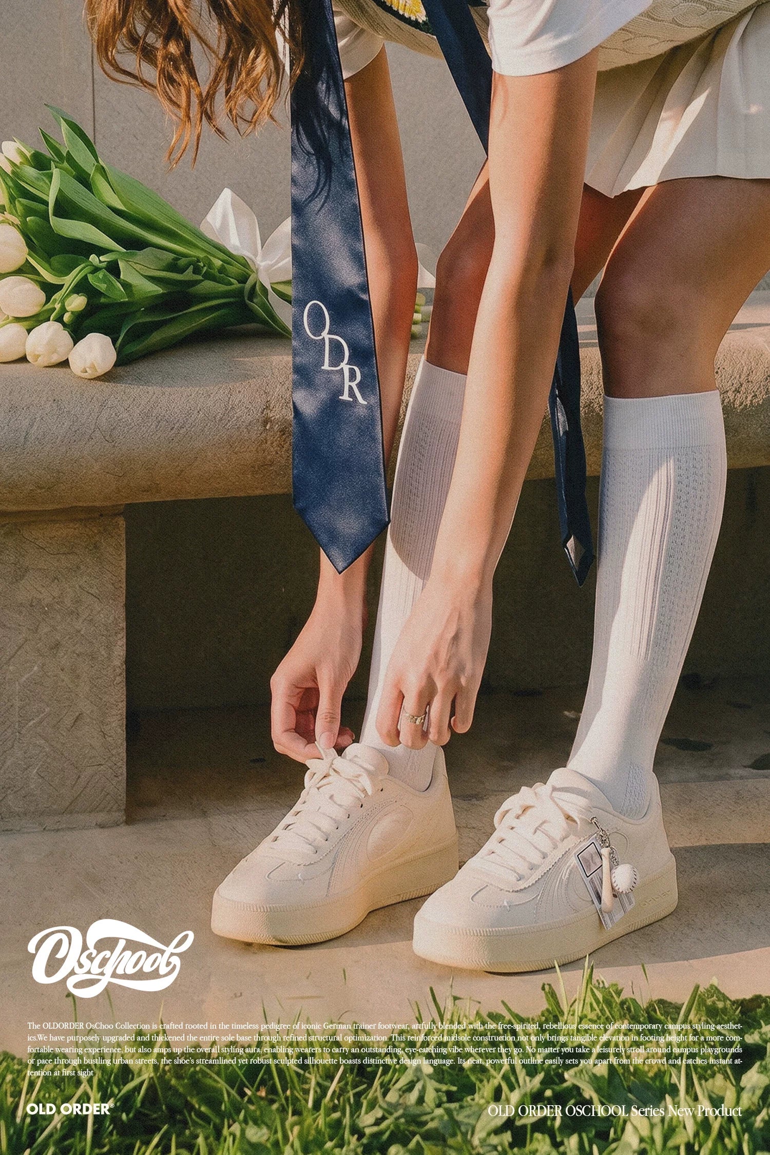 OLD ORDER Leather Platform Sneaker