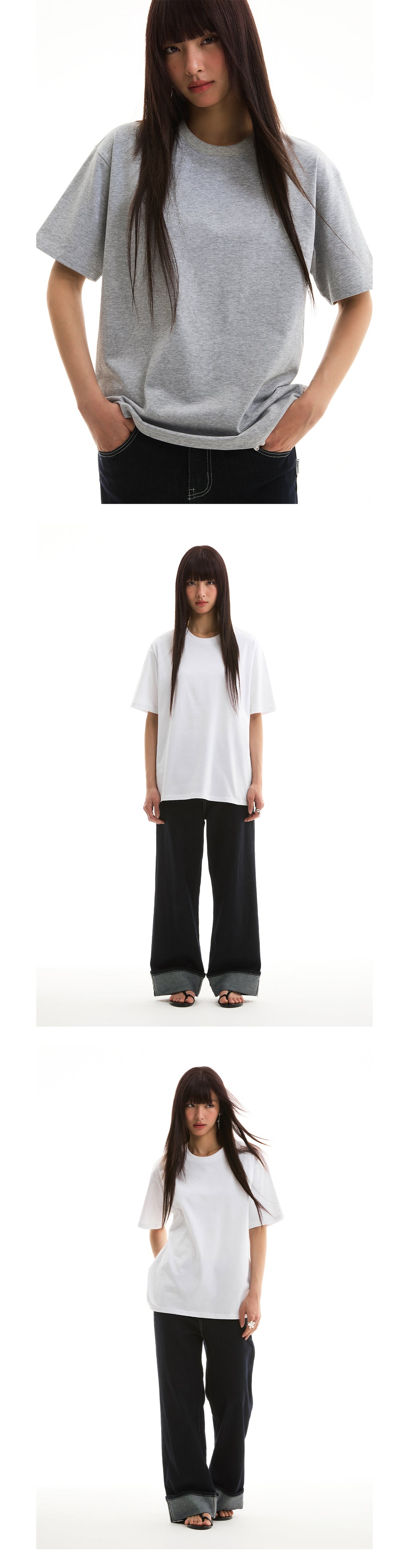 FUNKYFUN 2025SS five-color pure cotton 230g loose Tee