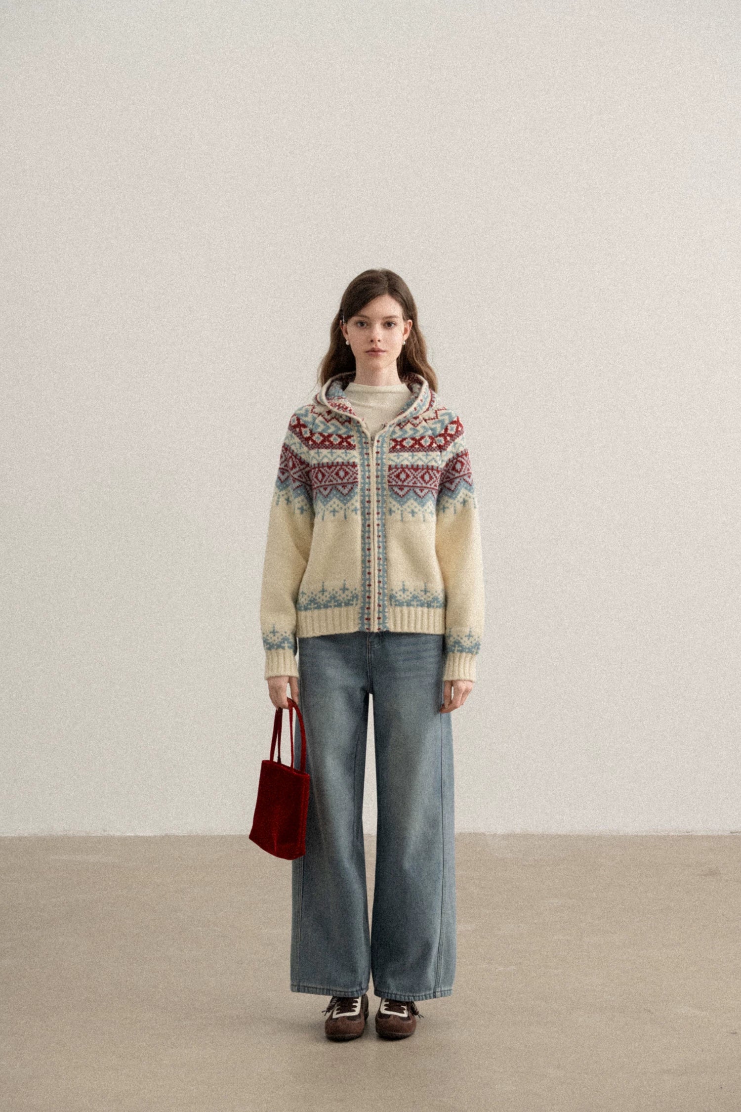 Cantonstory Vintage Loose Skinny Thickened Jacket