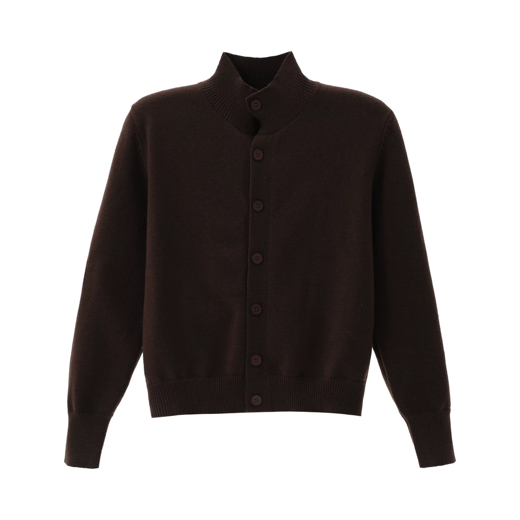 ZOZOFOREST Hourglass Stand-up Collar Thermal Sweater