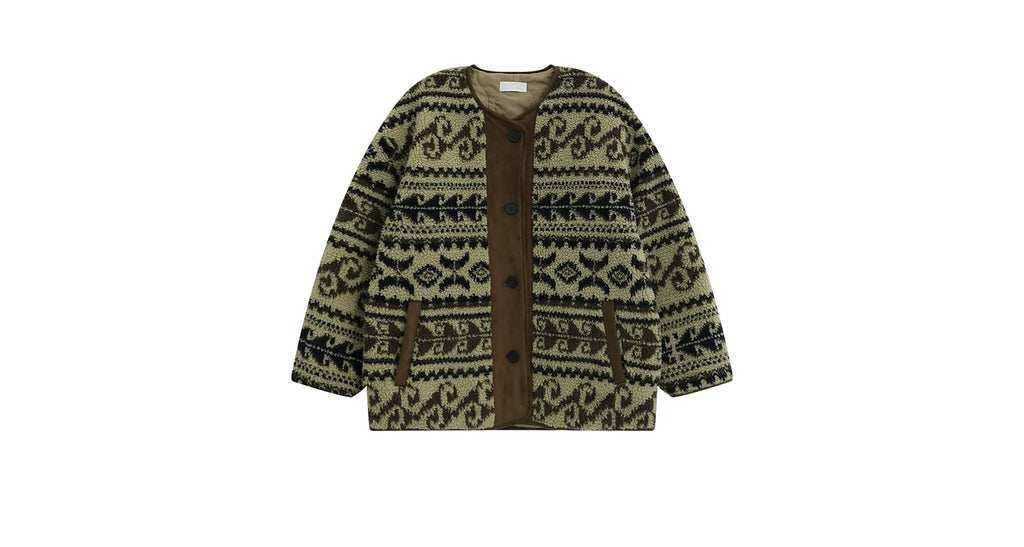 Acestudios Vintage Lamb Wool Cotton Jacket
