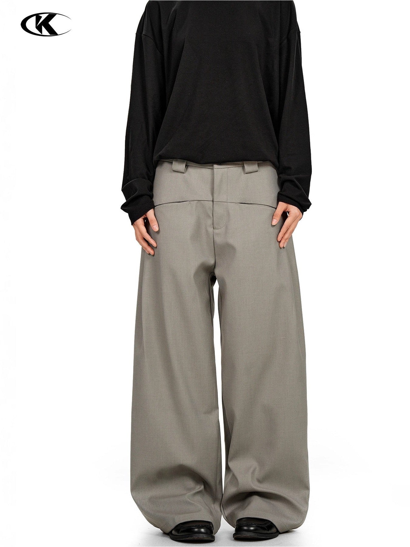 11KN Minimalist Straight-Leg Wrinkle-Resistant Trousers