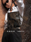 IUBALLET Fringed Mini Messenger Chain Bag