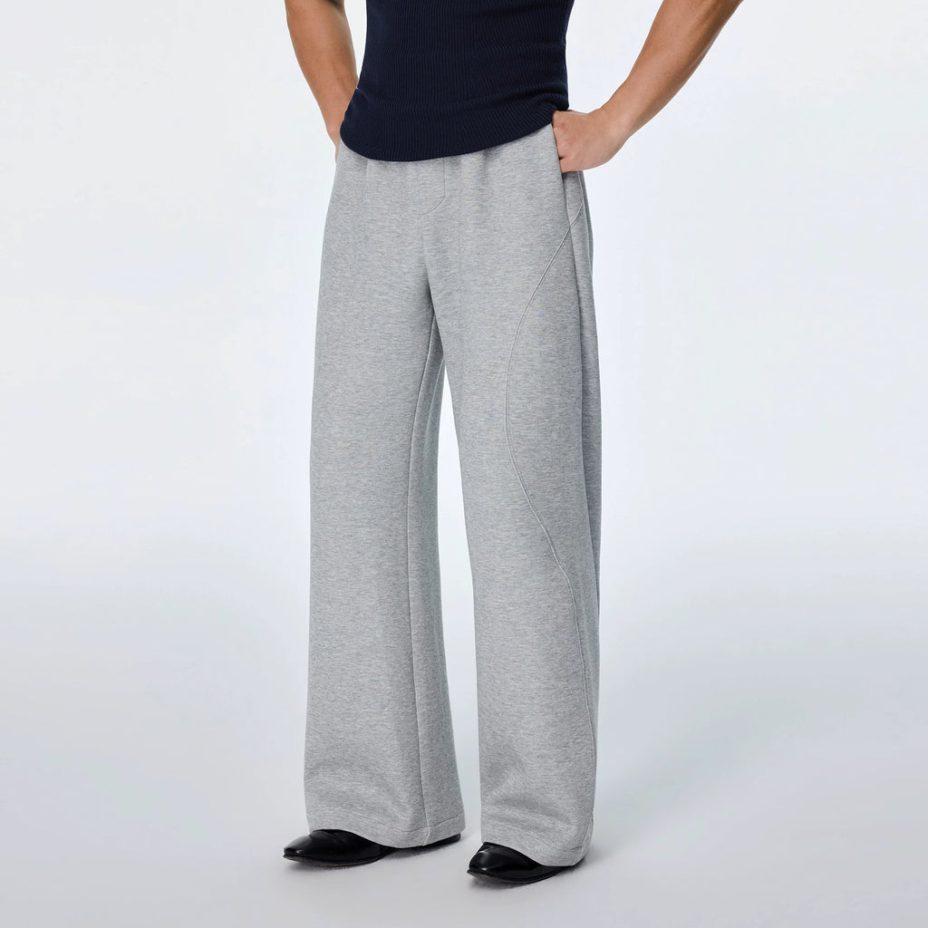 AFTERGLOW 3D Paneled Relaxed Sweatpants