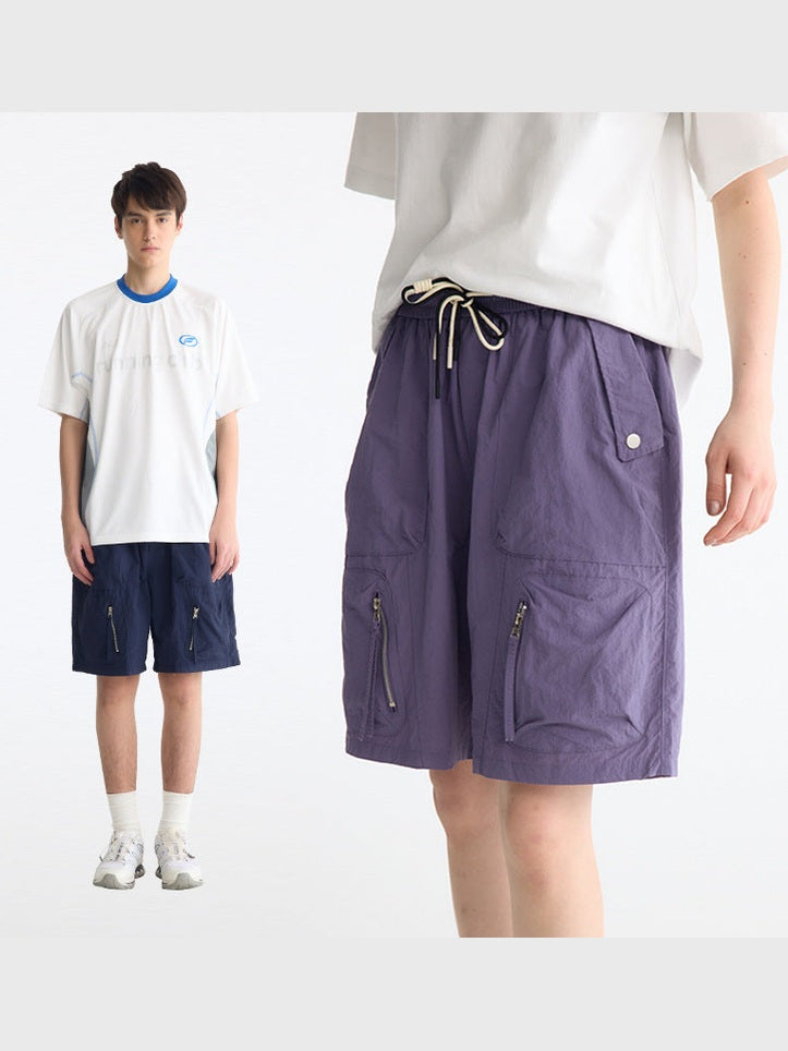 UNF 25SS tooling waterproof breathable quick-drying lace-up sports shorts