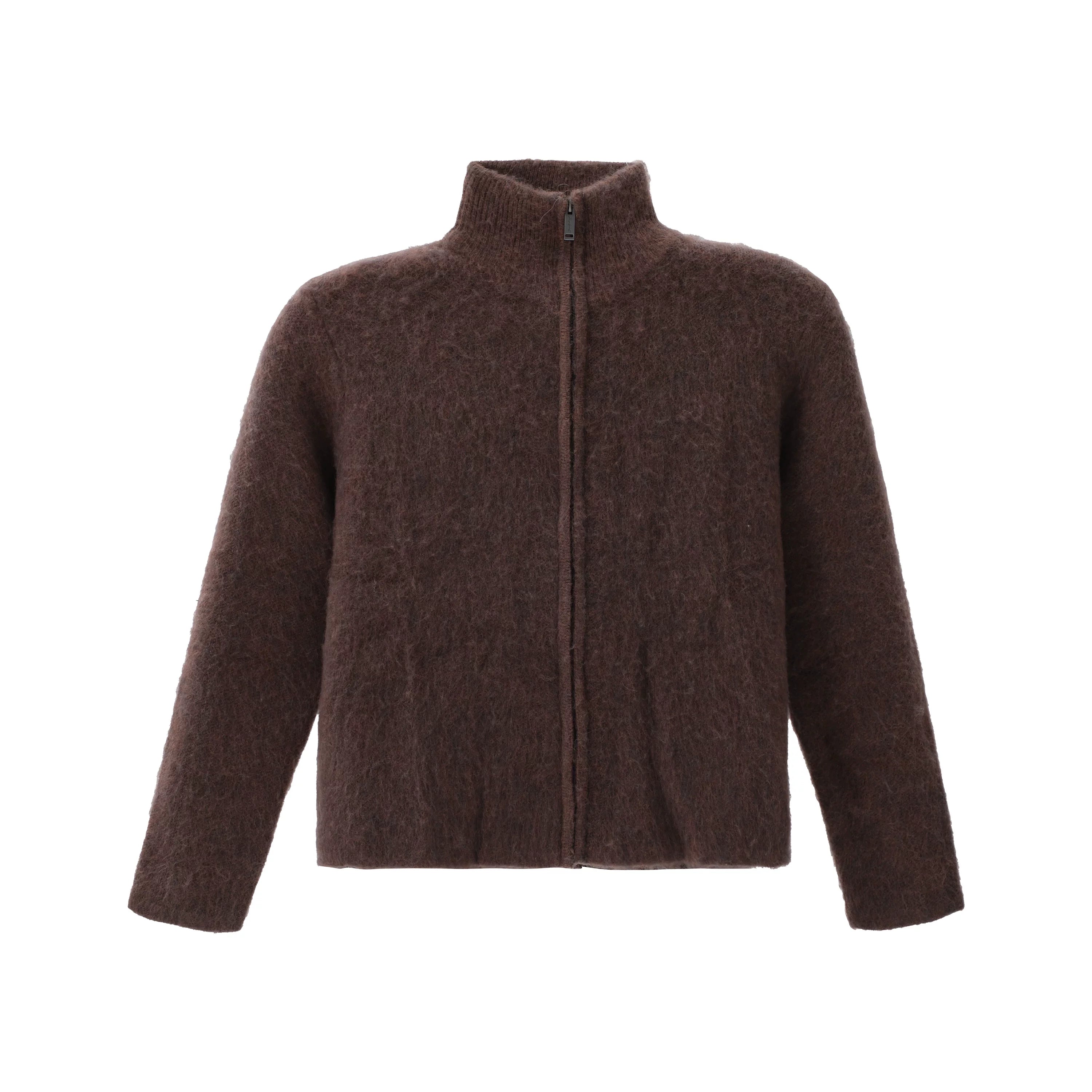 ZOZOFOREST Fog Suede Wool Soft Waxy Warm Sweater