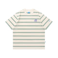 BENT IDEA Vintage Embroidered Striped Tee