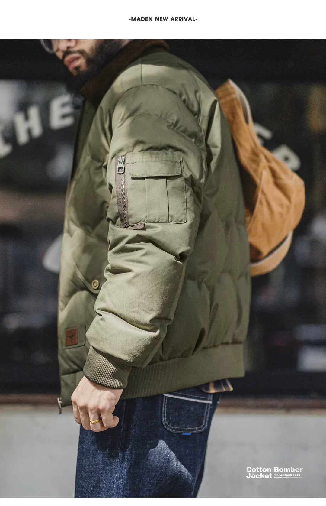 Madden Vintage CWU45P Flight Jacket