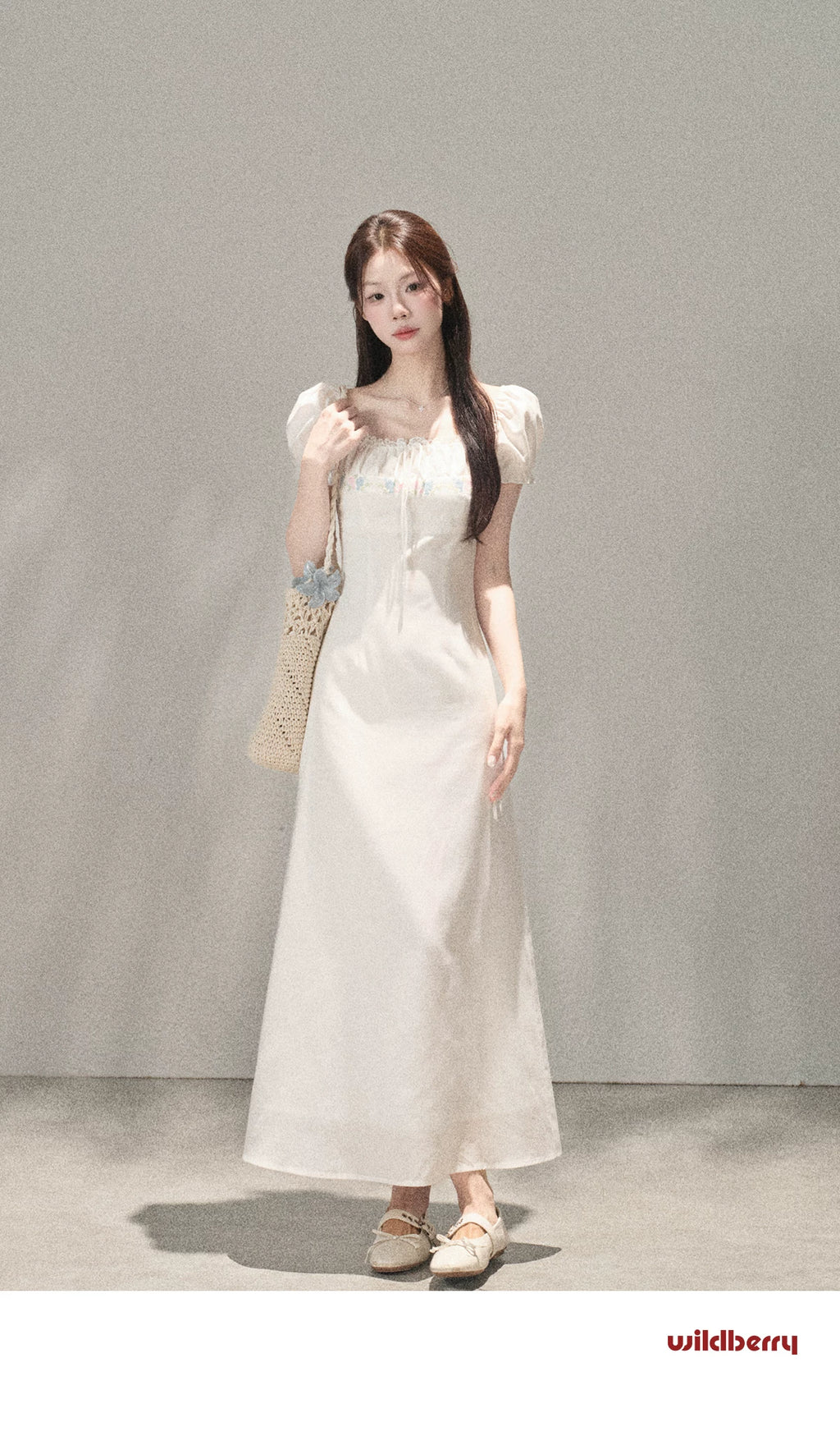 Wildberry Waist Thin Versatile Dress