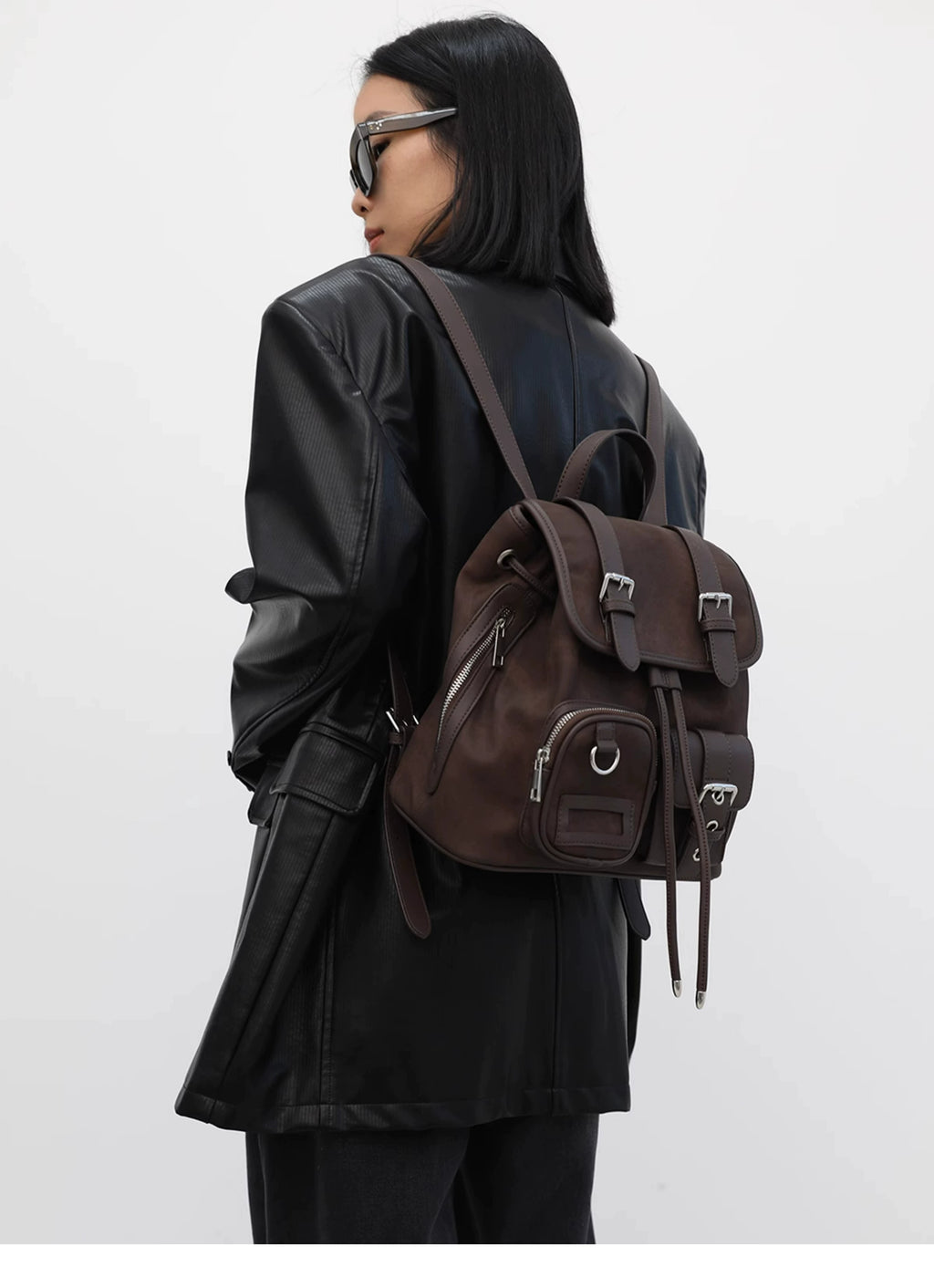 JANDRESS Tie-dye Retro Style Backpack