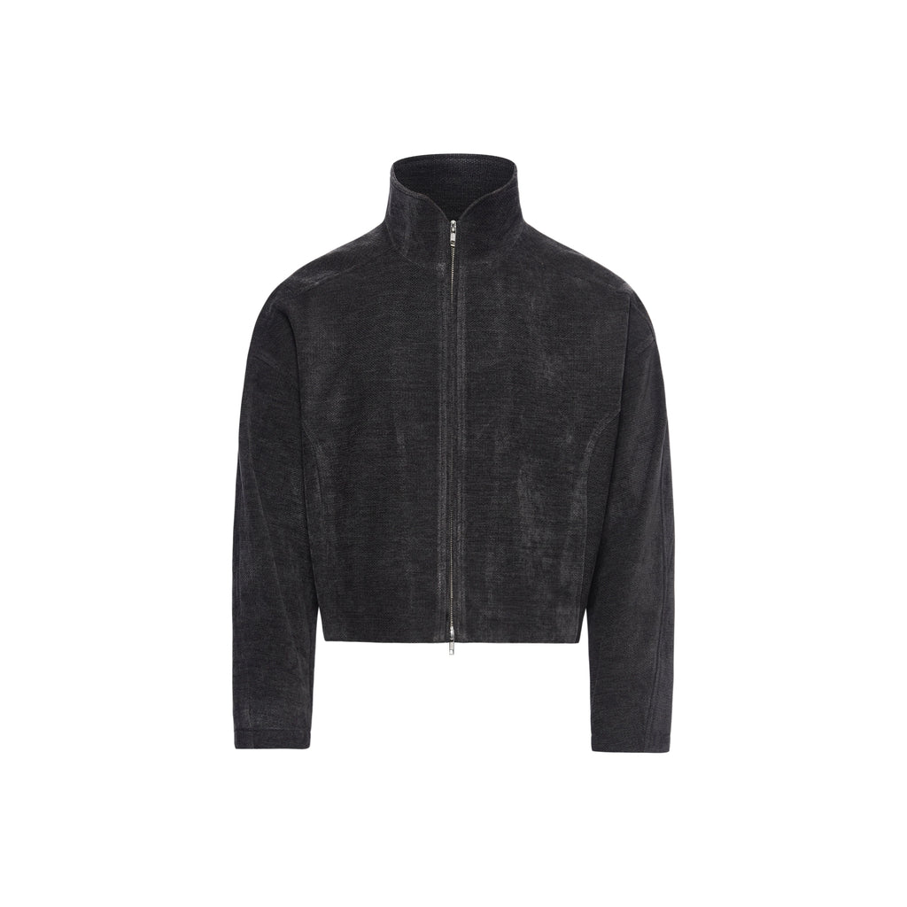 SOUTH FISH Cadet Jacket Brushed Texture Stand Collar