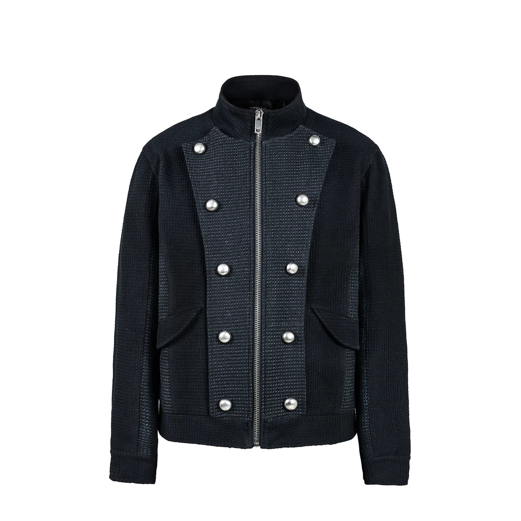 TZ Stand-up Collar Waffle Without Jacket