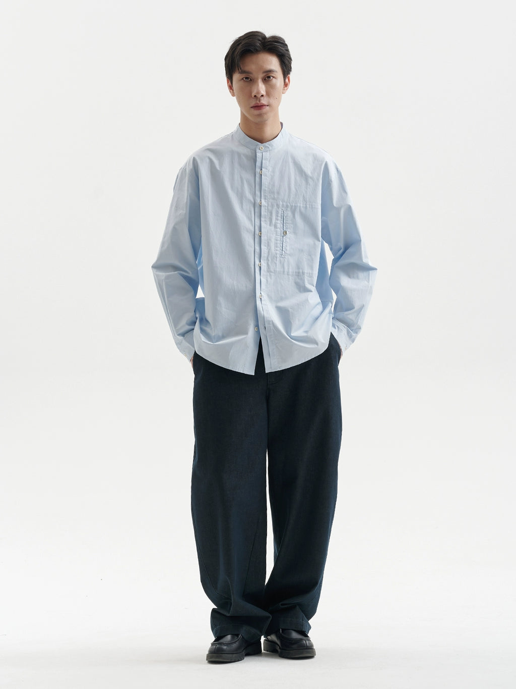BUTTBILL Simple Retro Commuter Loose Casual Pants