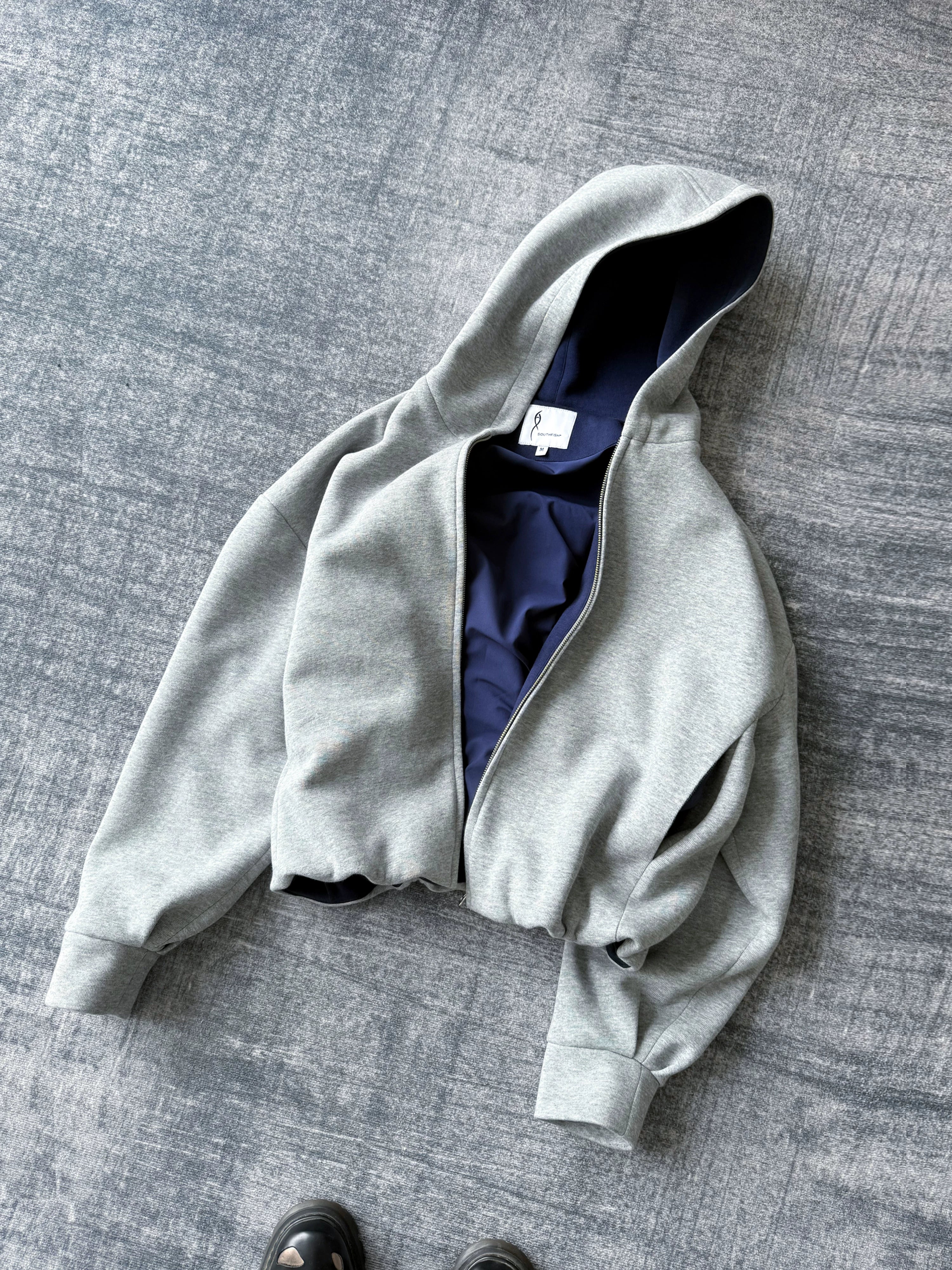 SOUTHFISH Versatile Loose Hooded Jacket