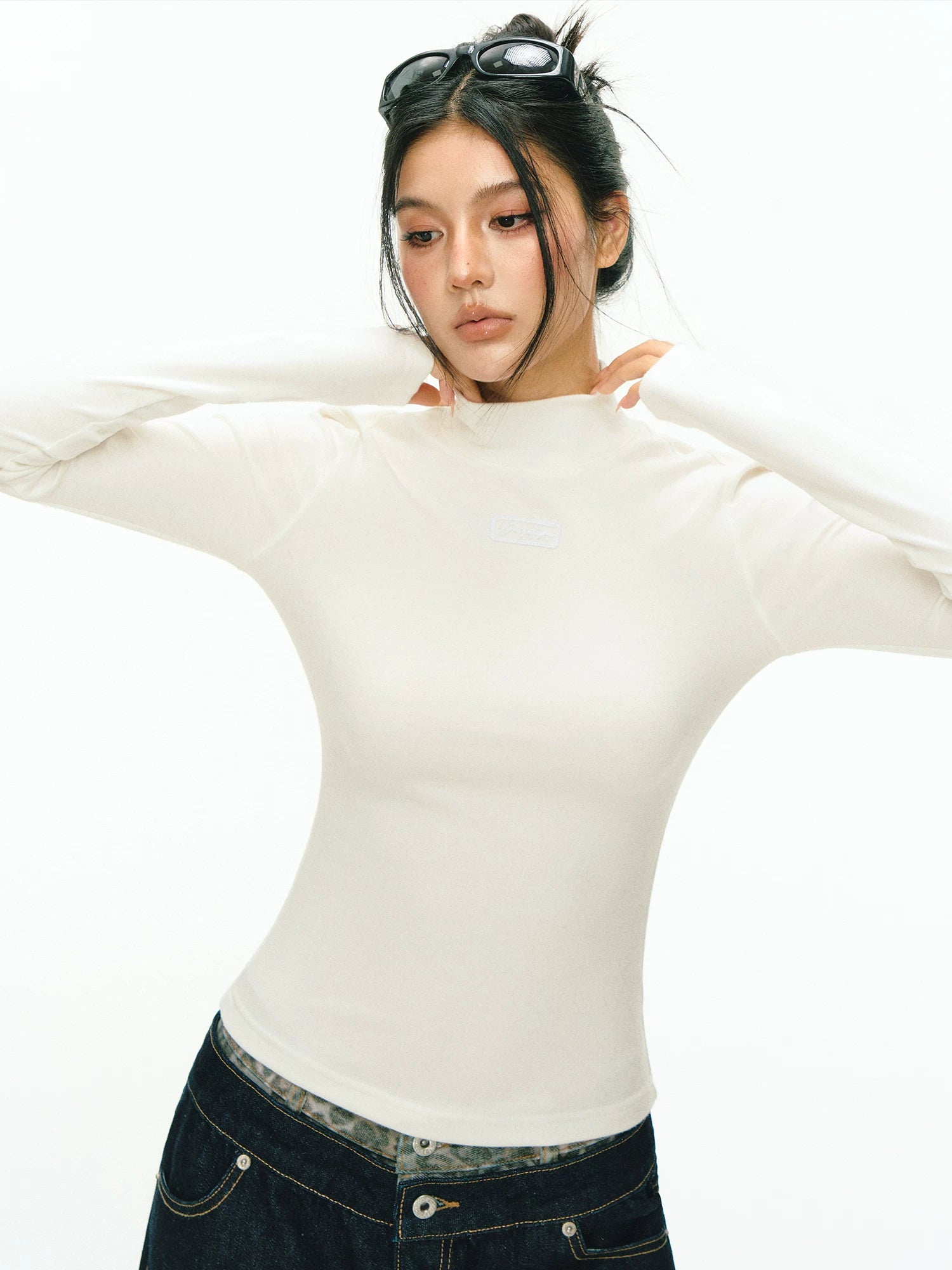 Ariseism Simple Casual Base Long Sleeve