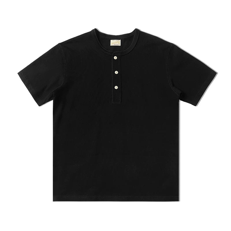 Mbbcar 230g Breathable Henley Tee