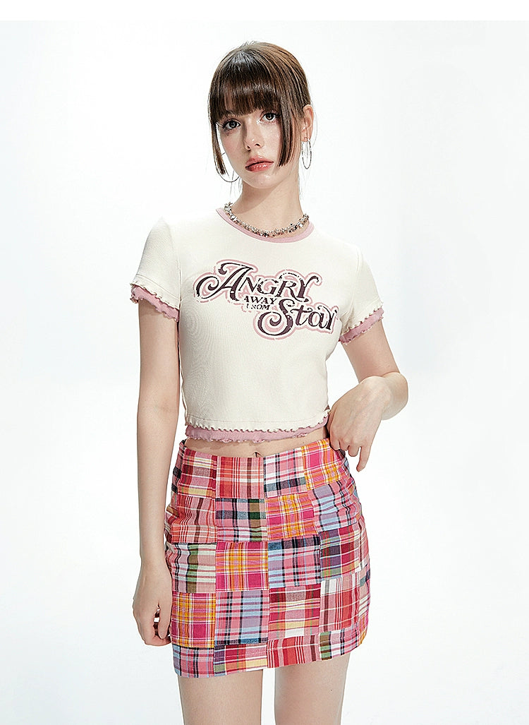 Imone Retro Worn Wooden Ear Edge Tee