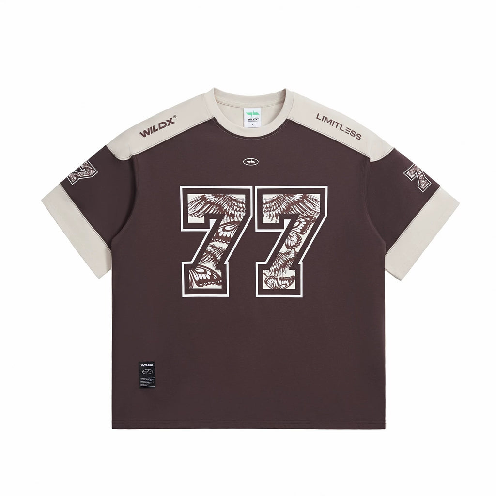 WILDX LIMITLESS Pulse 2. 260g Oversized Raglan Tee