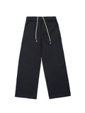 UNF Comfortable Lazy Loose Pendant Knitted Straight Scimitar Sweatpants