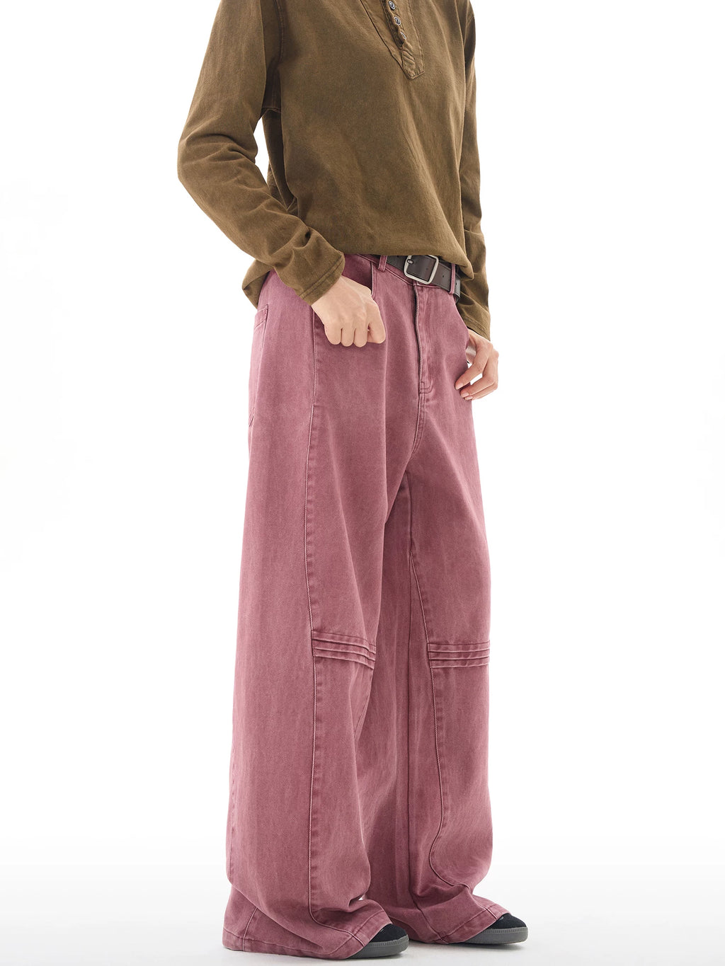 TRUQUEST Vintage Loose Straight Jeans