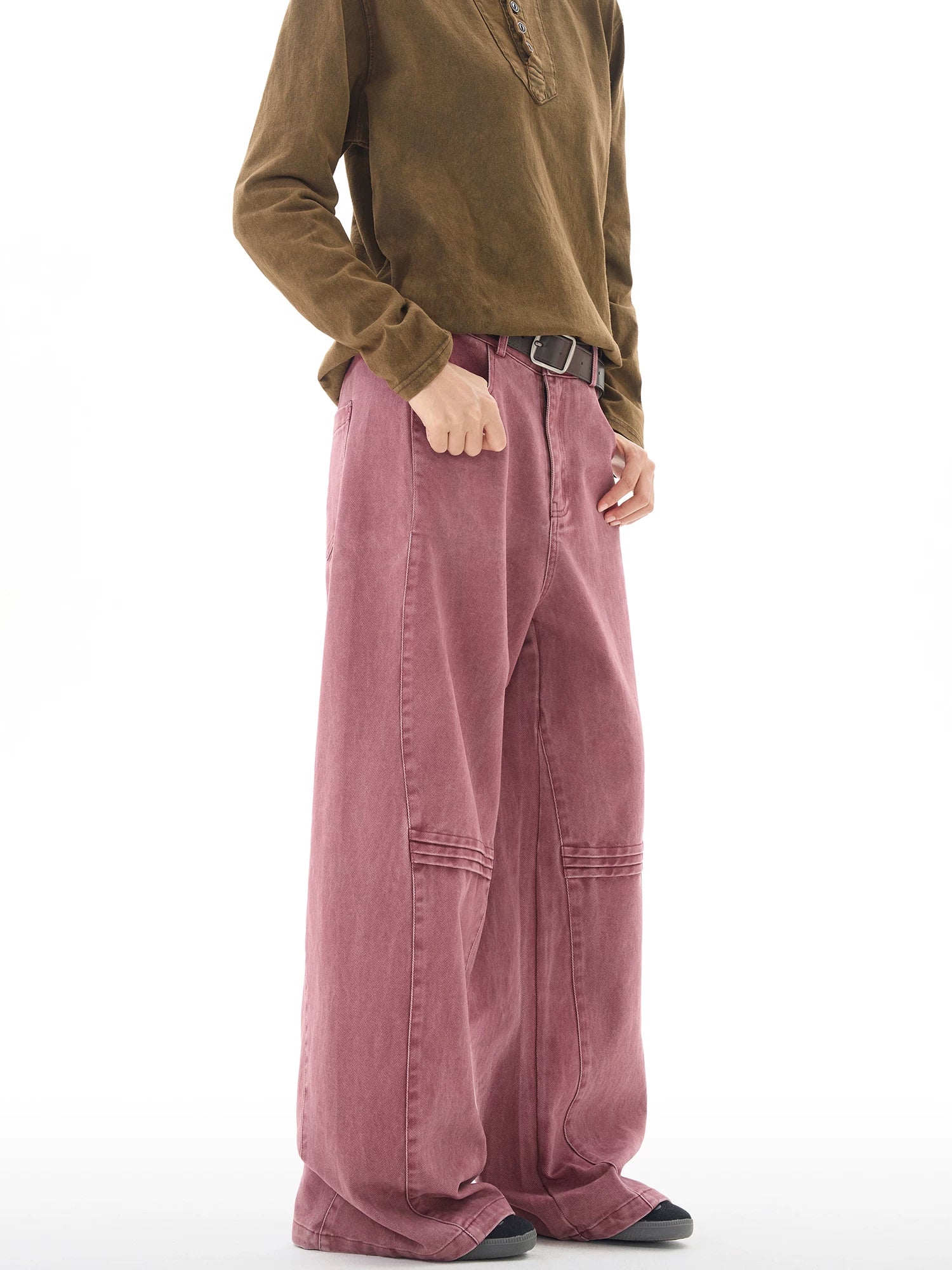 TRUQUEST Vintage Loose Straight Jeans