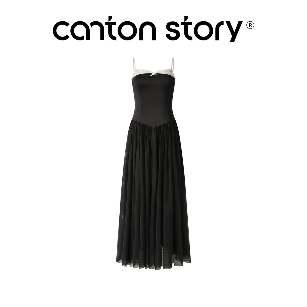 Cantonstory French Lace Slimming Top