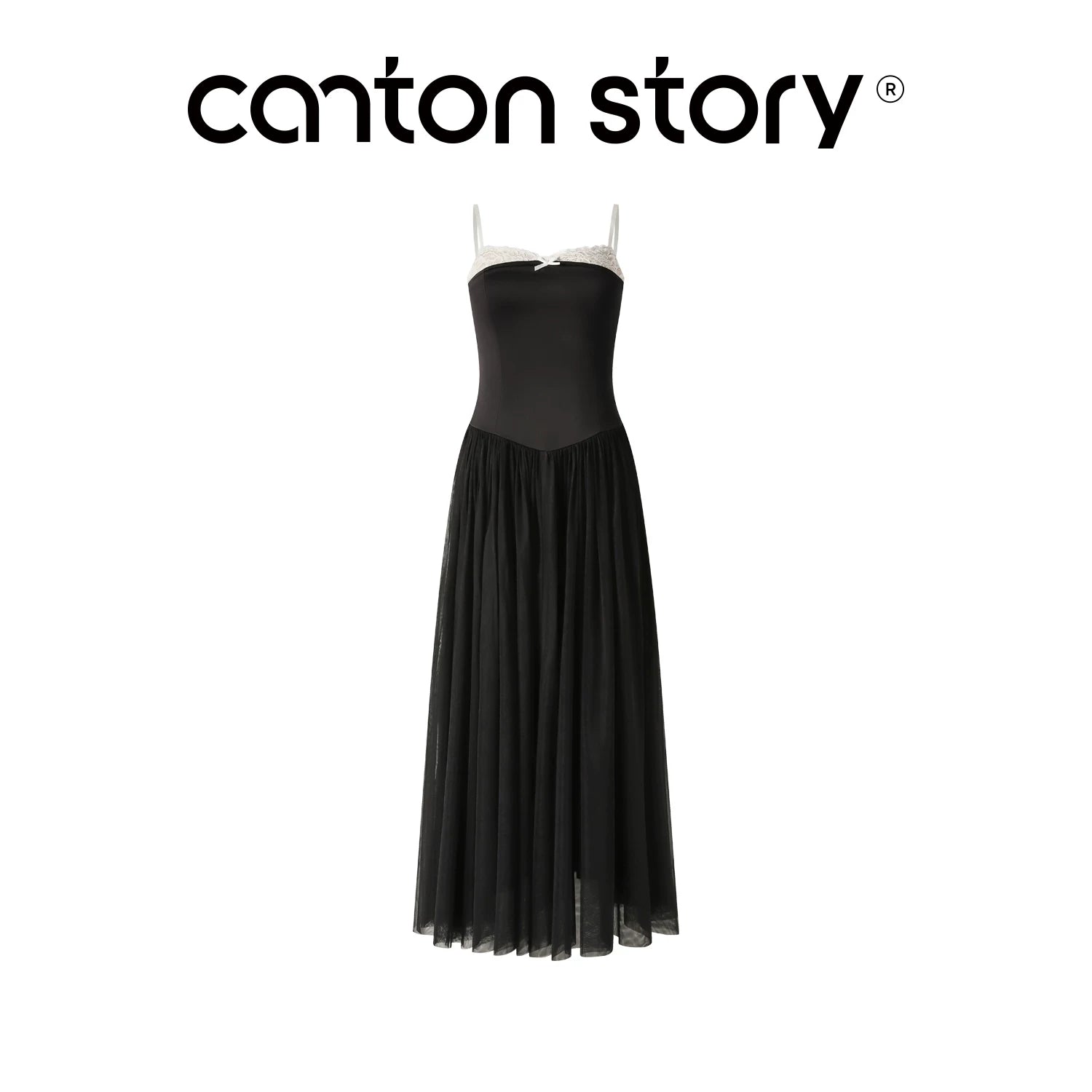 Cantonstory French Lace Slimming Top