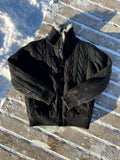 EME Knitted Stand-neck Zip-up Cardigan