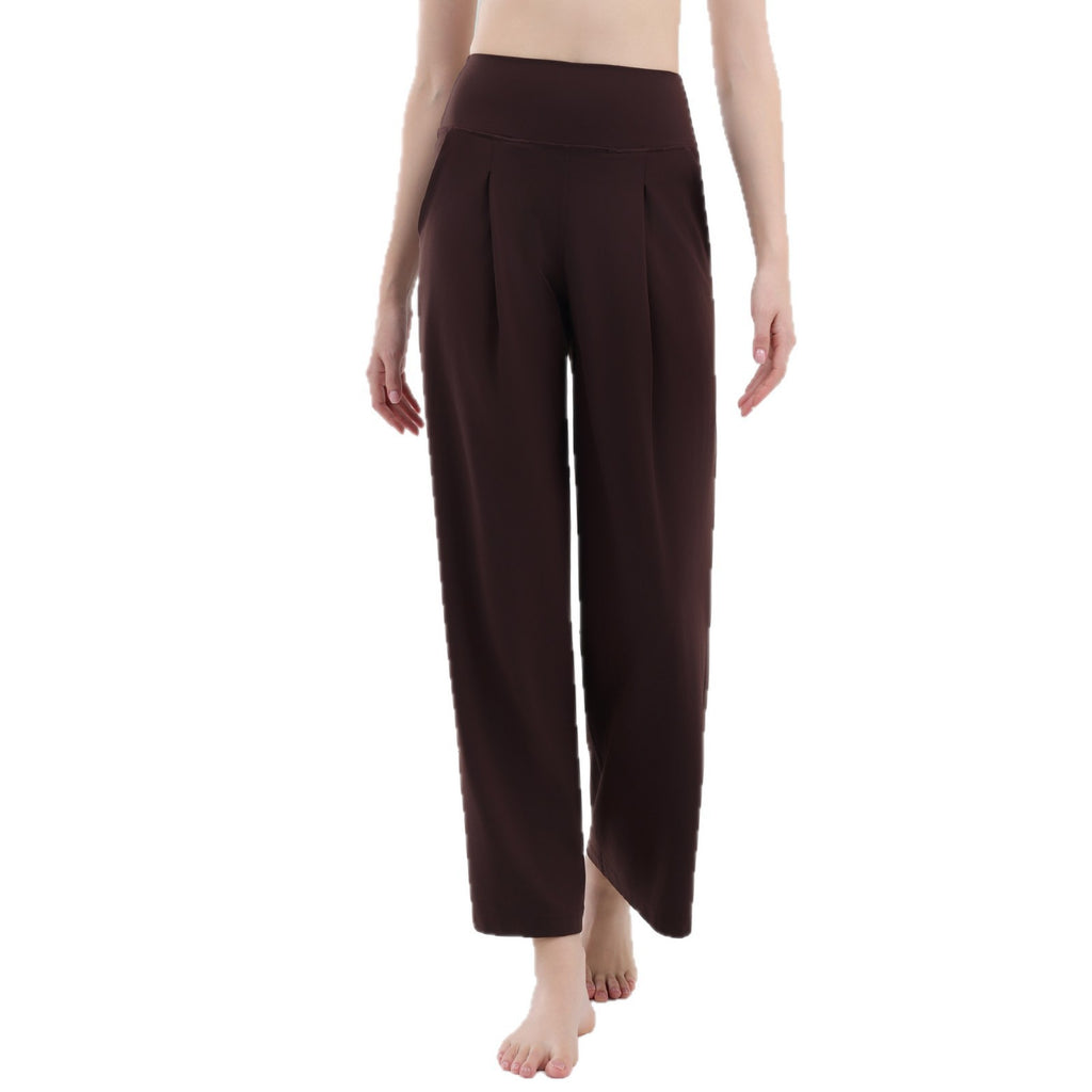 TIANQINGSE Naked Straight Wide-leg Sweatpants